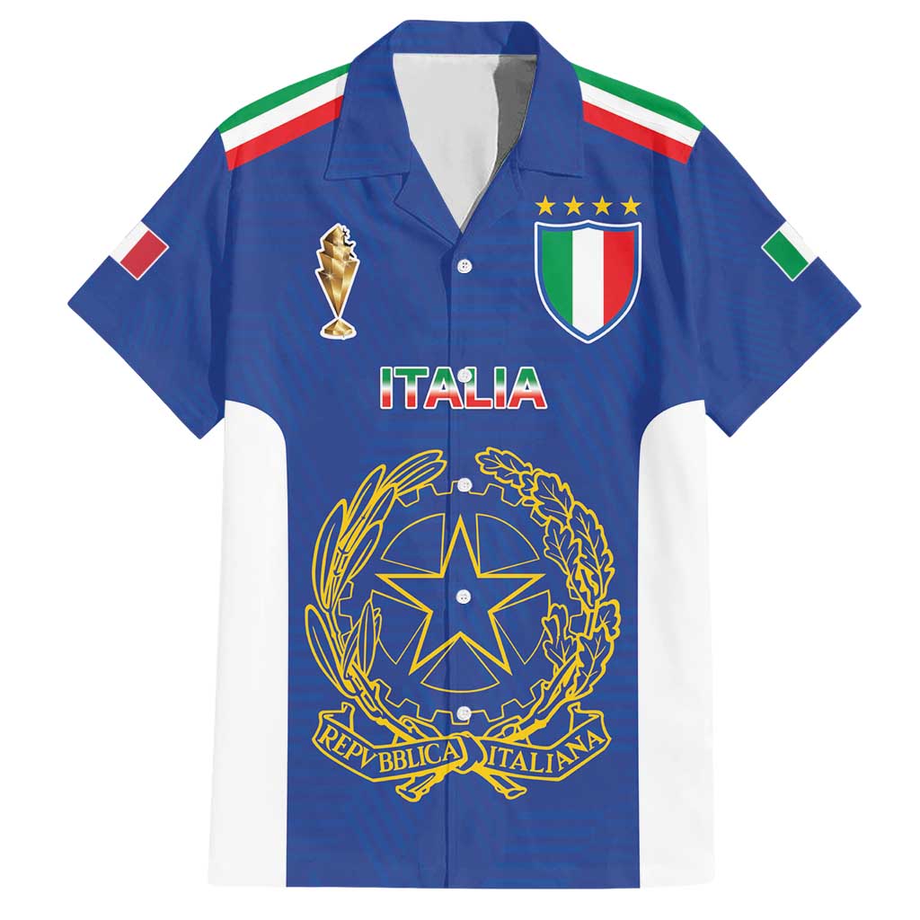 Italian Football Custom Hawaiian Shirt Sporty Style