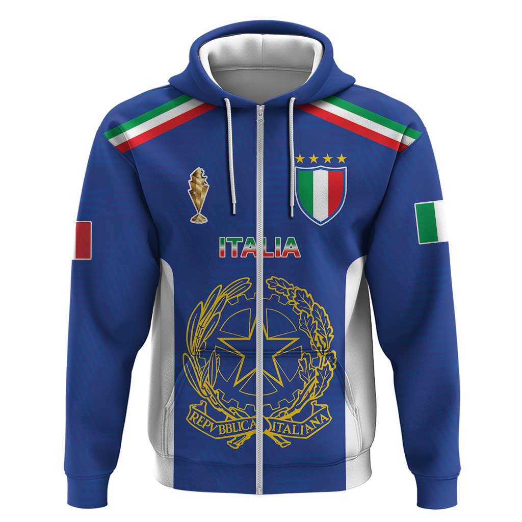 Italian Football Custom Hoodie Sporty Style