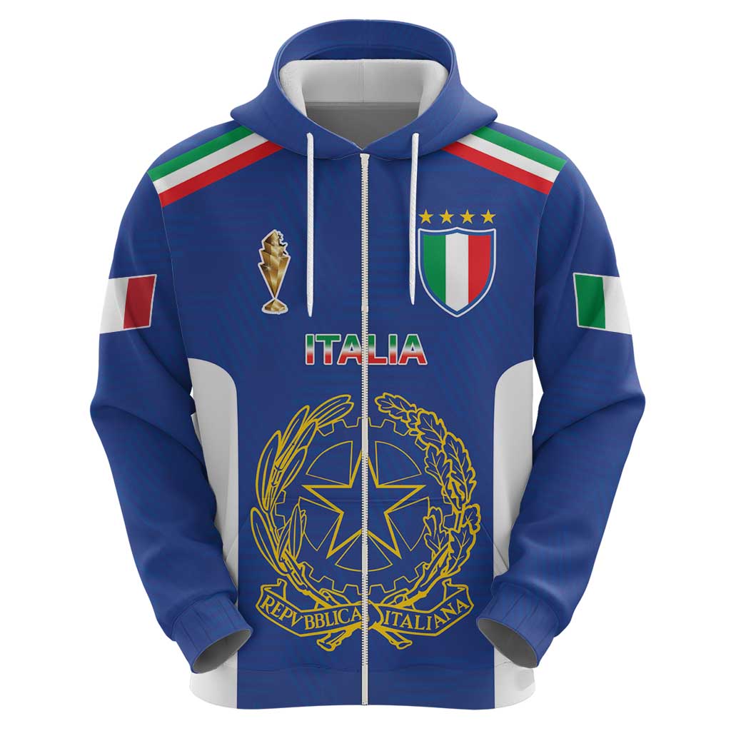 Italian Football Custom Hoodie Sporty Style