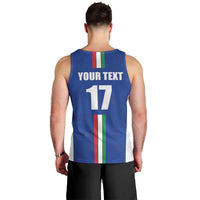 Italian Football Custom Men Tank Top Sporty Style