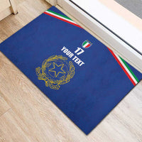 Italian Football Custom Rubber Doormat Sporty Style