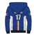 Italian Football Custom Sherpa Hoodie Sporty Style