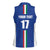 Italian Football Custom Women Sleeveless Polo Shirt Sporty Style