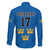 Custom Sweden Ice Hokey Go Champions Family Matching Tank Maxi Dress and Hawaiian Shirt Blue Style
