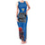 Custom Sweden Ice Hokey Go Champions Family Matching Tank Maxi Dress and Hawaiian Shirt Blue Style