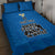 Custom Sweden Ice Hokey Go Champions Quilt Bed Set Blue Style