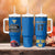 Custom Sweden Ice Hokey Go Champions Tumbler With Handle Blue Style
