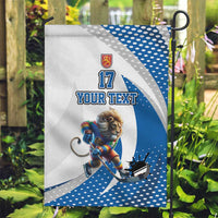 Custom Finland Ice Hockey Go Champions Garden Flag Suomi Leijonat Sporty Style