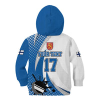 Custom Finland Ice Hockey Go Champions Kid Hoodie Suomi Leijonat Sporty Style