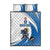 Custom Finland Ice Hockey Go Champions Quilt Bed Set Suomi Leijonat Sporty Style