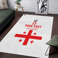 Custom Georgia Rugby We are Champions Area Rug Sporty Style with The Lelos