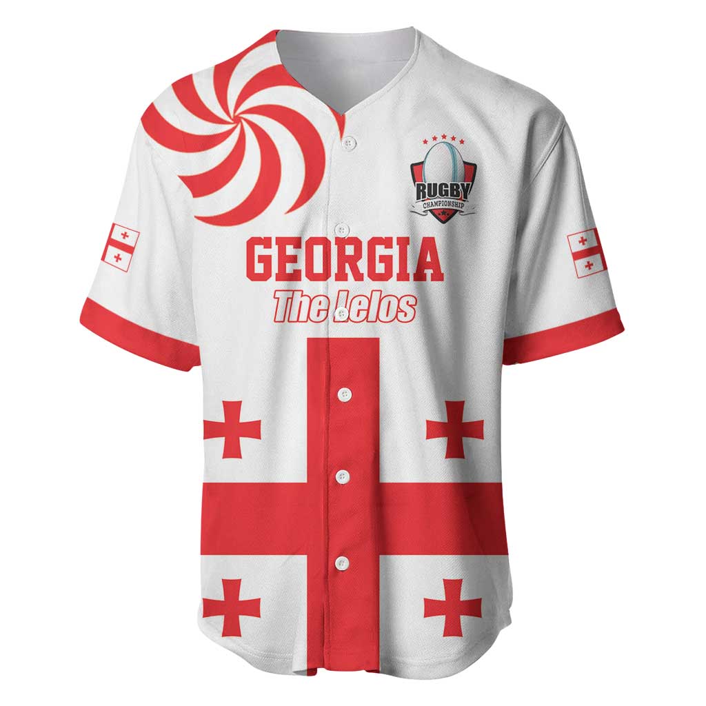 Custom Georgia Rugby We are Champions Baseball Jersey Sporty Style with The Lelos