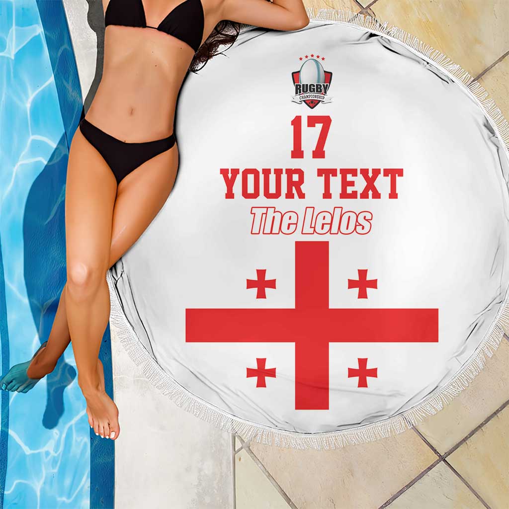 Custom Georgia Rugby We are Champions Beach Blanket Sporty Style with The Lelos