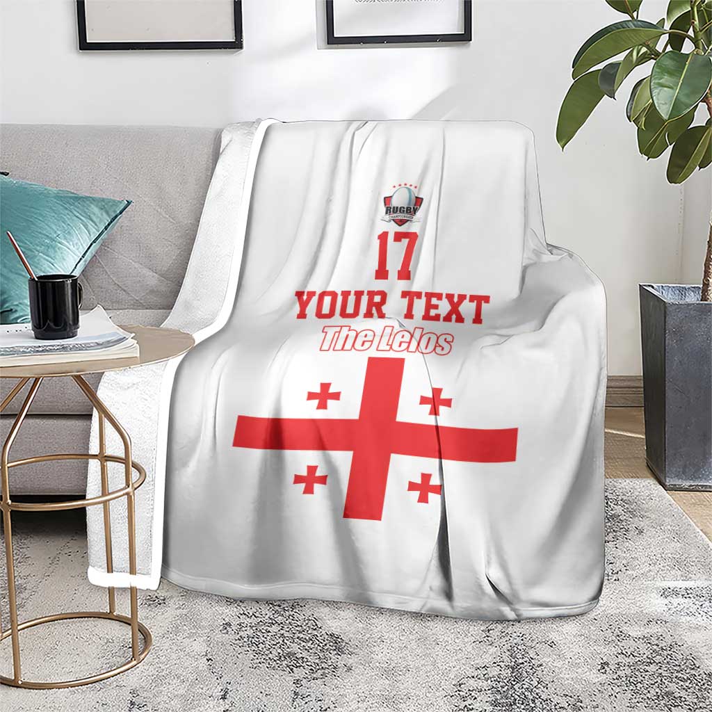 Custom Georgia Rugby We are Champions Blanket Sporty Style with The Lelos