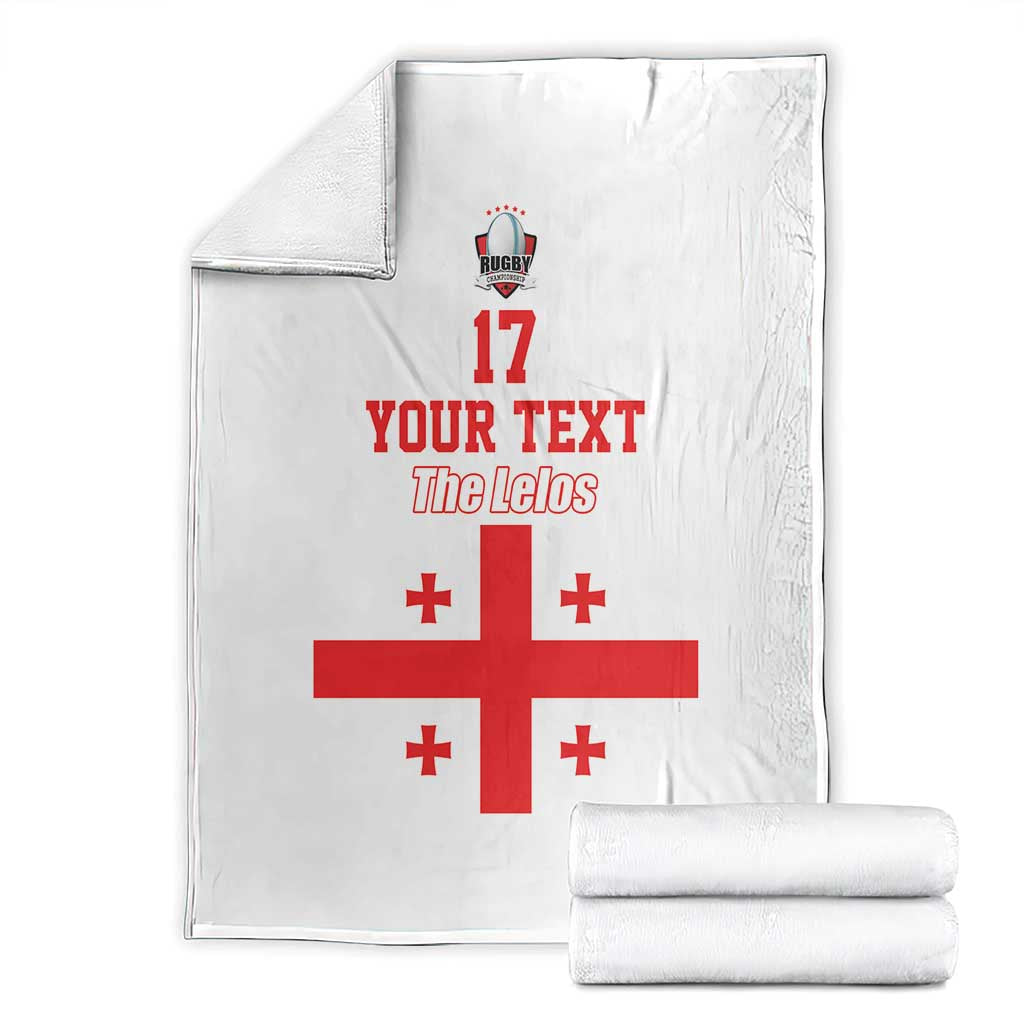 Custom Georgia Rugby We are Champions Blanket Sporty Style with The Lelos