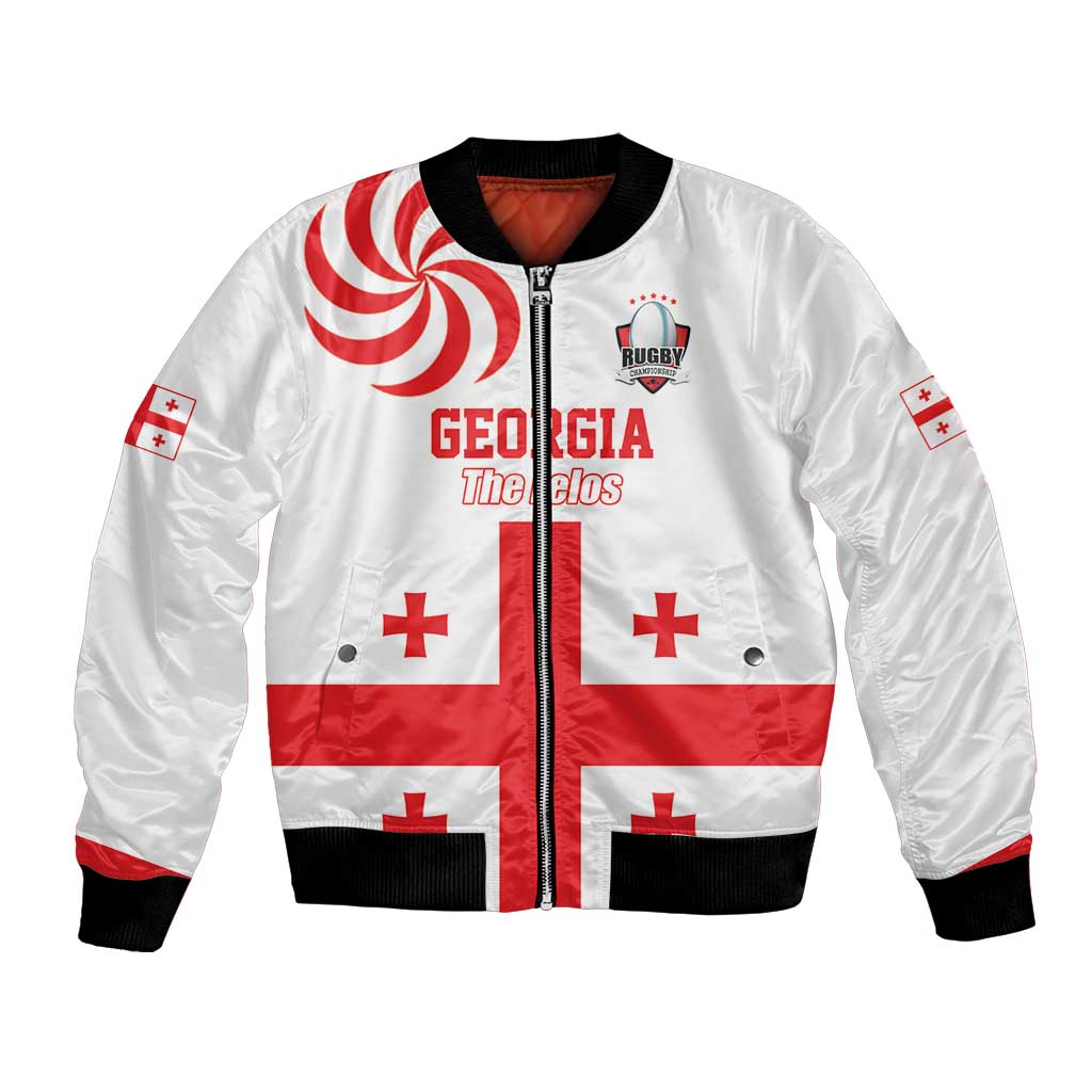Custom Georgia Rugby We are Champions Bomber Jacket Sporty Style with The Lelos