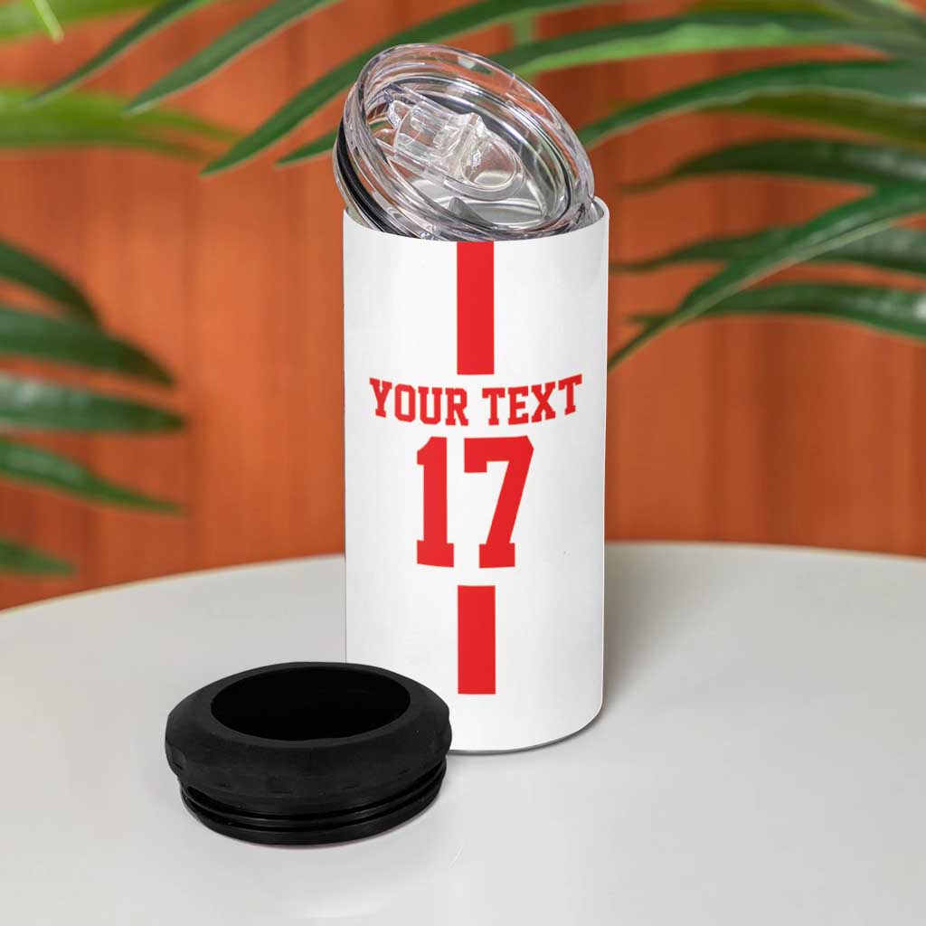 Custom Georgia Rugby We are Champions 4 in 1 Can Cooler Tumbler Sporty Style with The Lelos