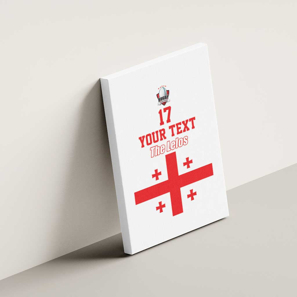 Custom Georgia Rugby We are Champions Canvas Wall Art Sporty Style with The Lelos