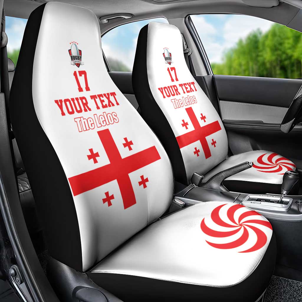 Custom Georgia Rugby We are Champions Car Seat Cover Sporty Style with The Lelos