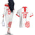 Custom Georgia Rugby We are Champions Couples Matching Off The Shoulder Long Sleeve Dress and Hawaiian Shirt Sporty Style with The Lelos