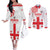 Custom Georgia Rugby We are Champions Couples Matching Off The Shoulder Long Sleeve Dress and Long Sleeve Button Shirt Sporty Style with The Lelos