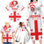 Custom Georgia Rugby We are Champions Family Matching Long Sleeve Bodycon Dress and Hawaiian Shirt Sporty Style with The Lelos