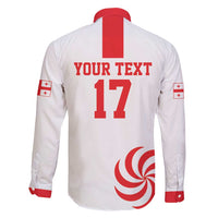 Custom Georgia Rugby We are Champions Family Matching Long Sleeve Bodycon Dress and Hawaiian Shirt Sporty Style with The Lelos