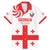 Custom Georgia Rugby We are Champions Family Matching Mermaid Dress and Hawaiian Shirt Sporty Style with The Lelos