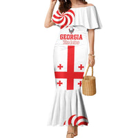 Custom Georgia Rugby We are Champions Family Matching Mermaid Dress and Hawaiian Shirt Sporty Style with The Lelos