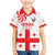 Custom Georgia Rugby We are Champions Family Matching Mermaid Dress and Hawaiian Shirt Sporty Style with The Lelos