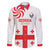 Custom Georgia Rugby We are Champions Family Matching Off The Shoulder Long Sleeve Dress and Hawaiian Shirt Sporty Style with The Lelos