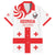 Custom Georgia Rugby We are Champions Family Matching Off Shoulder Maxi Dress and Hawaiian Shirt Sporty Style with The Lelos