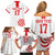Custom Georgia Rugby We are Champions Family Matching Off Shoulder Short Dress and Hawaiian Shirt Sporty Style with The Lelos