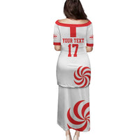 Custom Georgia Rugby We are Champions Family Matching Puletasi and Hawaiian Shirt Sporty Style with The Lelos