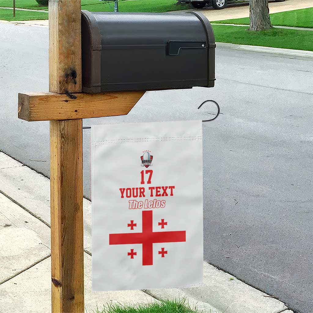 Custom Georgia Rugby We are Champions Garden Flag Sporty Style with The Lelos