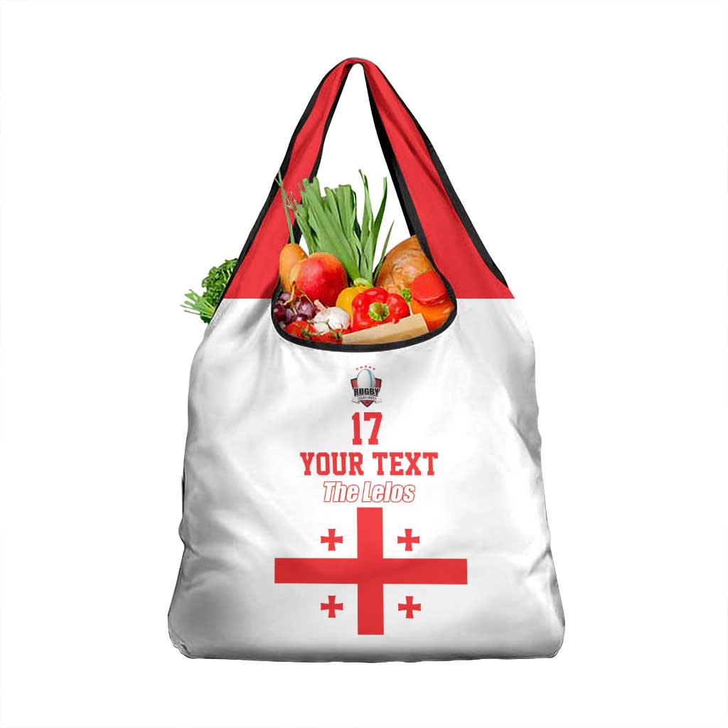 Custom Georgia Rugby We are Champions Grocery Bag Sporty Style with The Lelos
