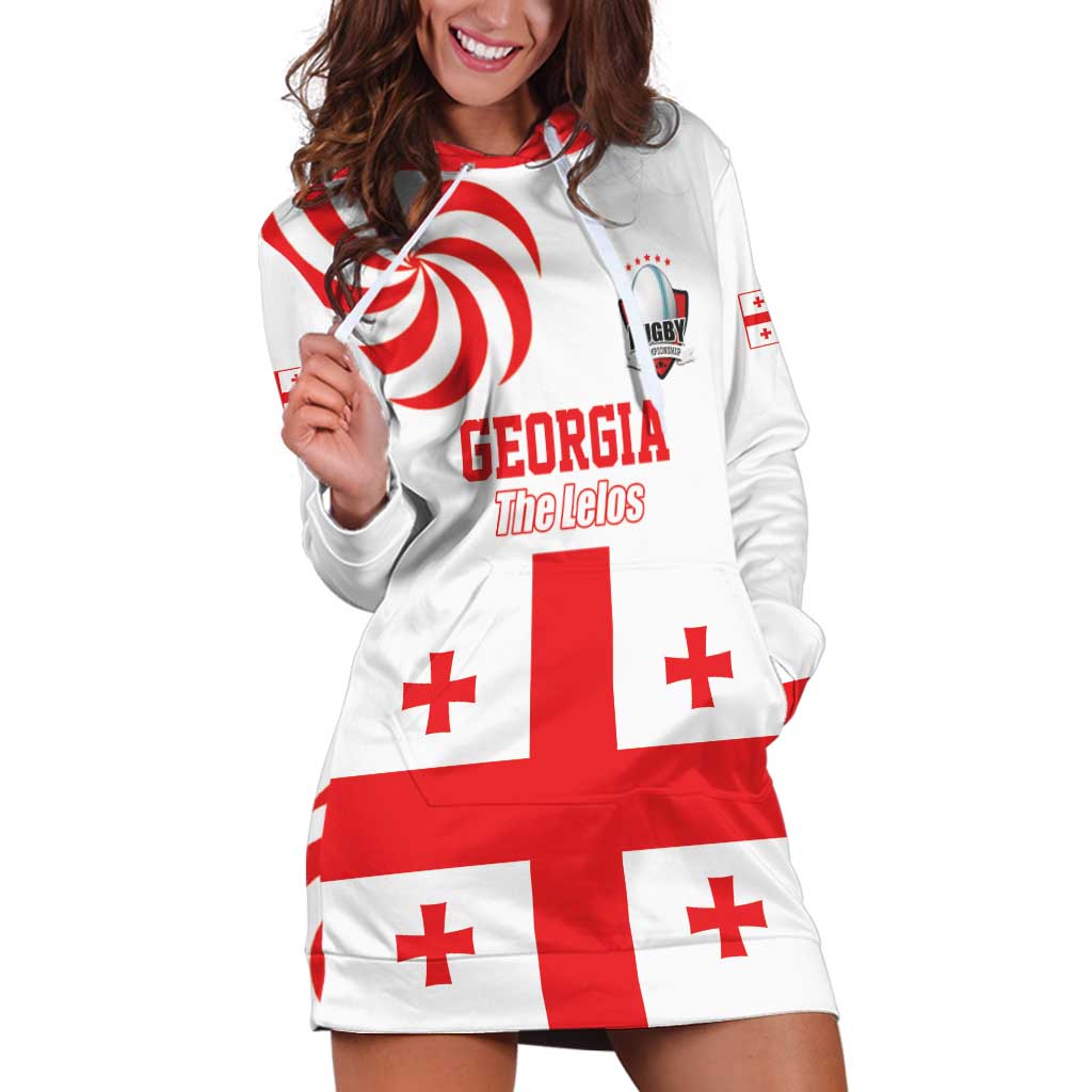Custom Georgia Rugby We are Champions Hoodie Dress Sporty Style with The Lelos