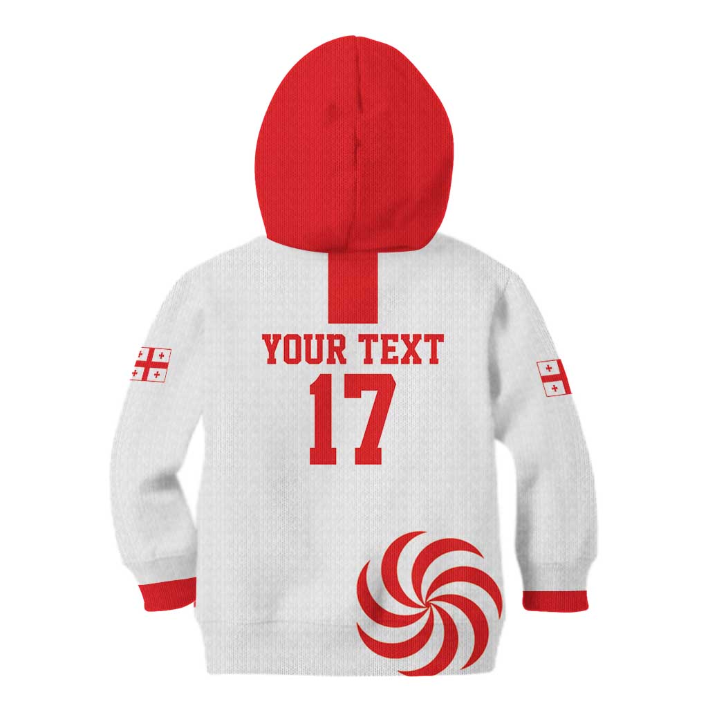 Custom Georgia Rugby We are Champions Kid Hoodie Sporty Style with The Lelos