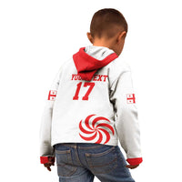 Custom Georgia Rugby We are Champions Kid Hoodie Sporty Style with The Lelos