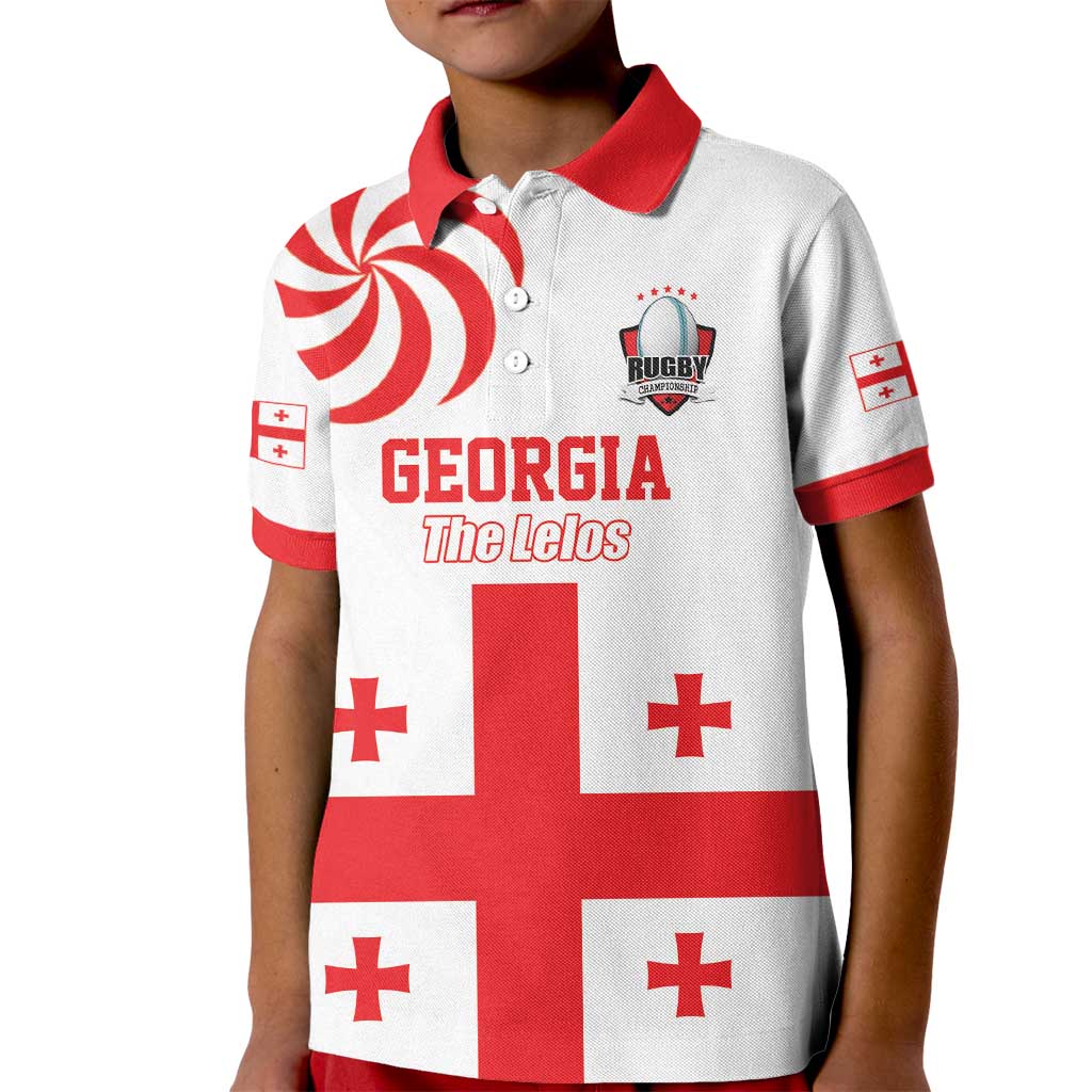 Custom Georgia Rugby We are Champions Kid Polo Shirt Sporty Style with The Lelos
