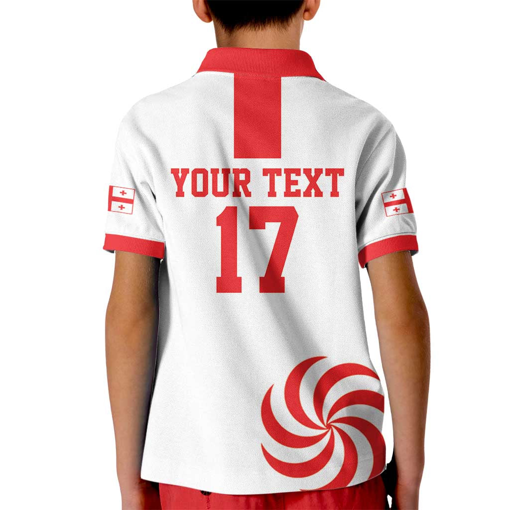 Custom Georgia Rugby We are Champions Kid Polo Shirt Sporty Style with The Lelos