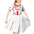 Custom Georgia Rugby We are Champions Kid Short Sleeve Dress Sporty Style with The Lelos