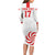 Custom Georgia Rugby We are Champions Long Sleeve Bodycon Dress Sporty Style with The Lelos
