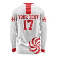 Custom Georgia Rugby We are Champions Long Sleeve Shirt Sporty Style with The Lelos