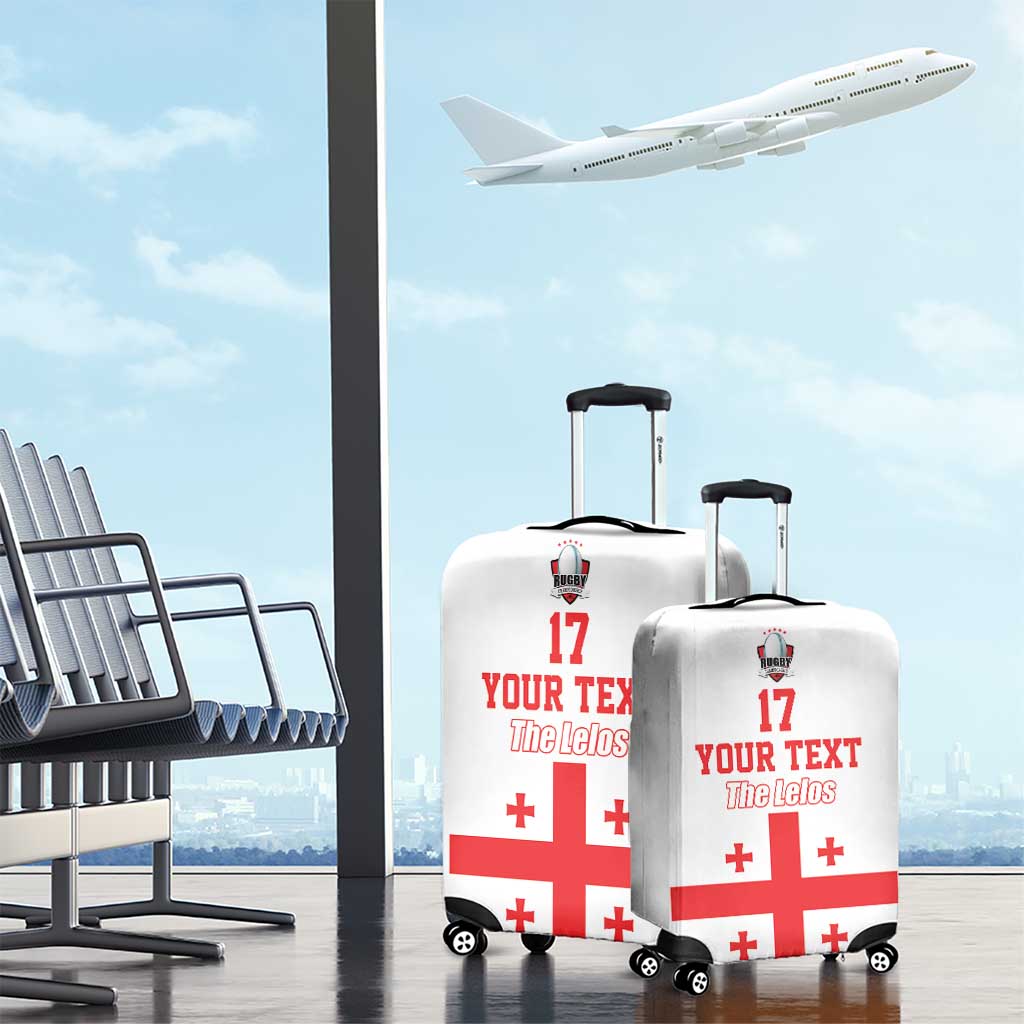 Custom Georgia Rugby We are Champions Luggage Cover Sporty Style with The Lelos
