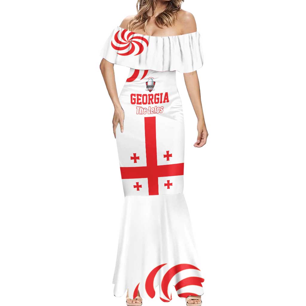 Custom Georgia Rugby We are Champions Mermaid Dress Sporty Style with The Lelos