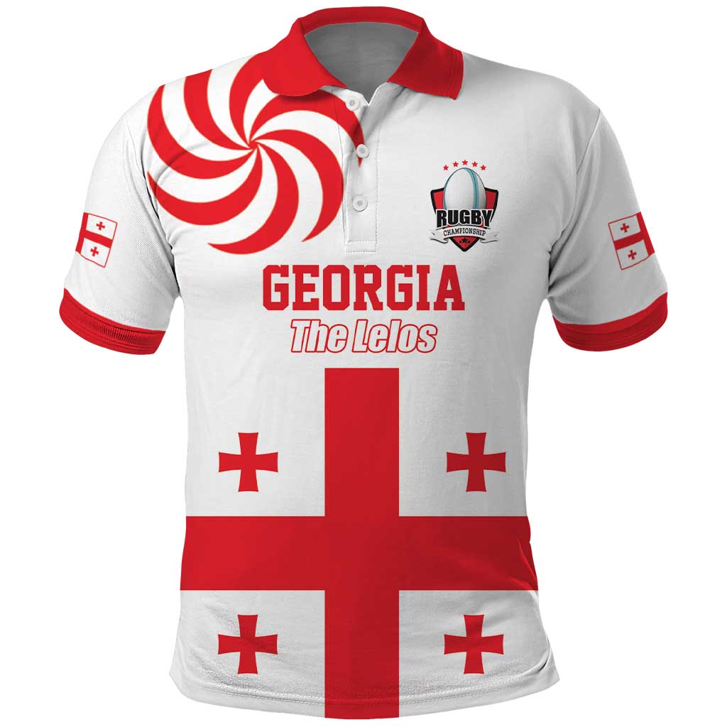 Custom Georgia Rugby We are Champions Polo Shirt Sporty Style with The Lelos
