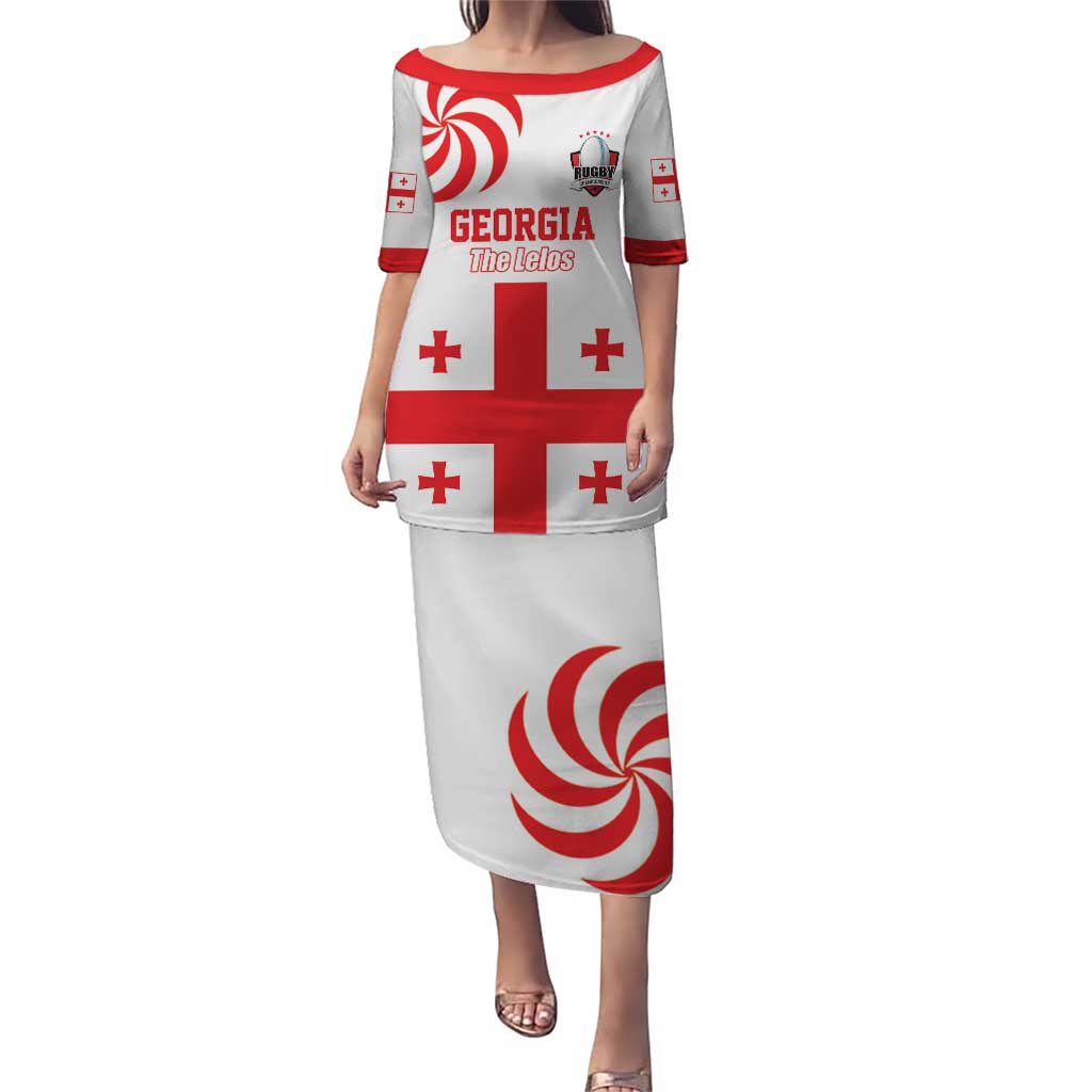 Custom Georgia Rugby We are Champions Puletasi Sporty Style with The Lelos