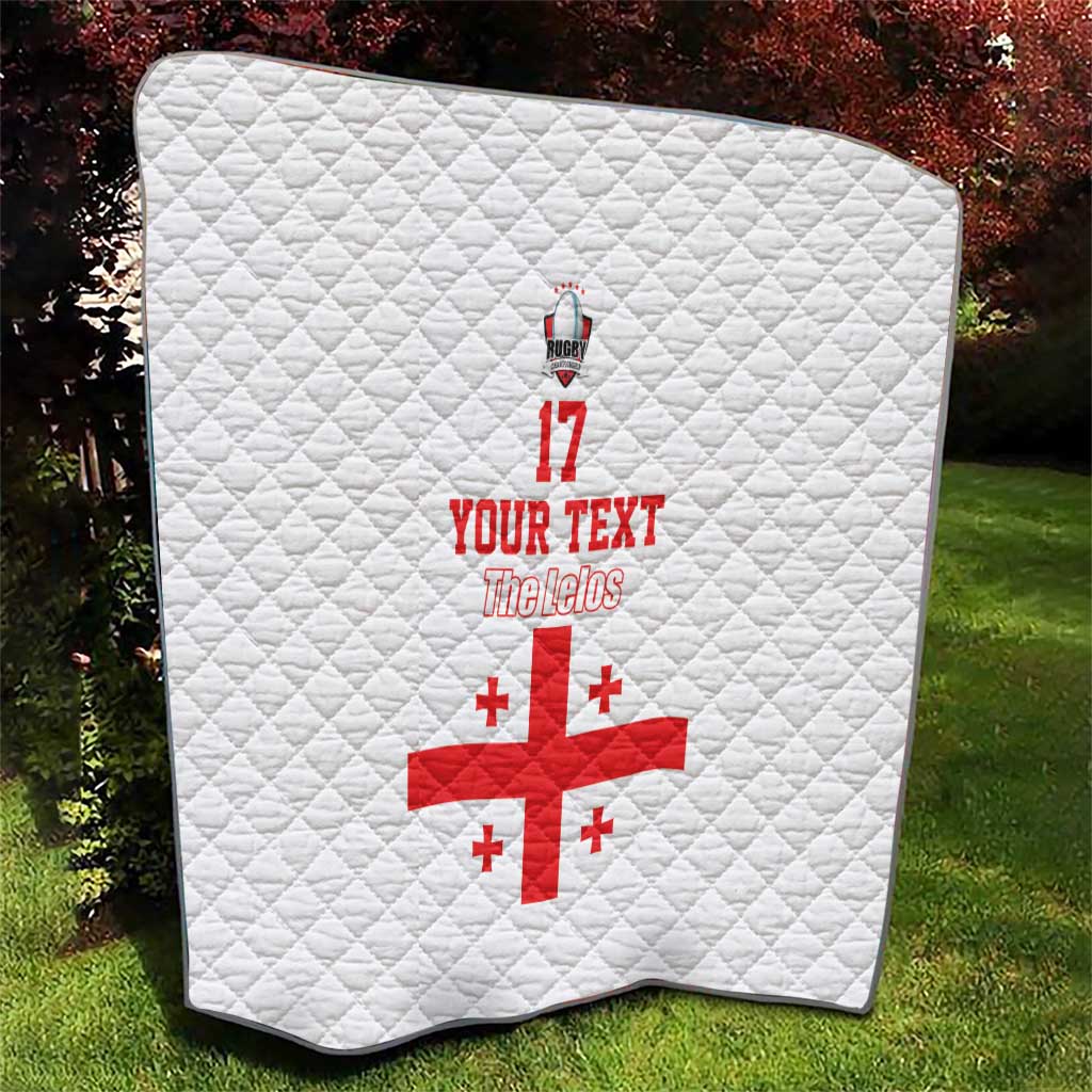 Custom Georgia Rugby We are Champions Quilt Sporty Style with The Lelos