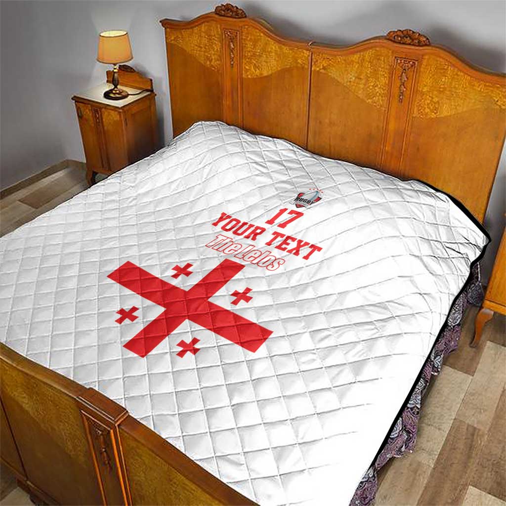 Custom Georgia Rugby We are Champions Quilt Sporty Style with The Lelos